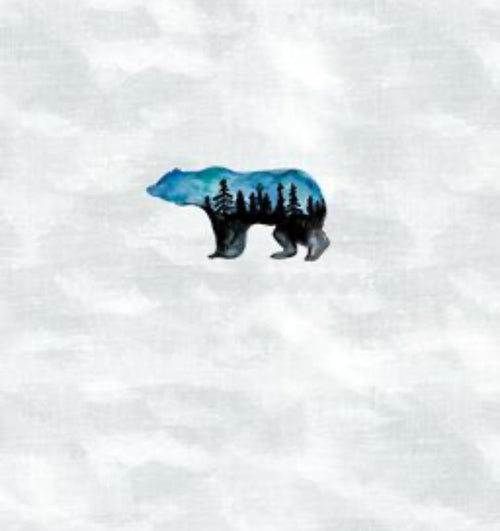 R51 PREORDER- Snowy Bear PANEL (8219869315310) (8471253385454)