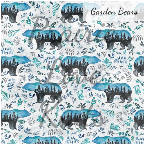 R51 Preorder: Garden Bears - by the 1/2 metre (8218674331886) (8470744400110)