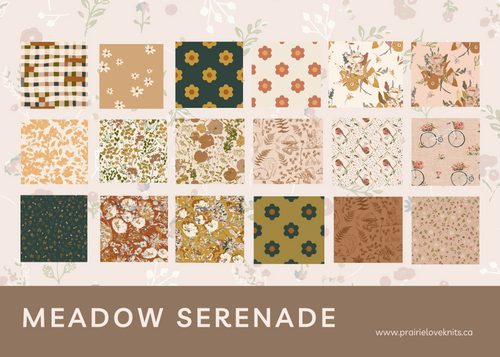 R54 PREORDER - Meadow Serenade Collection - Complete Fat Quarter Bundle (8442494386414)