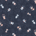 Happy Robots - per 1/2 meter, Organic Jersey, European knits (8109582024942)