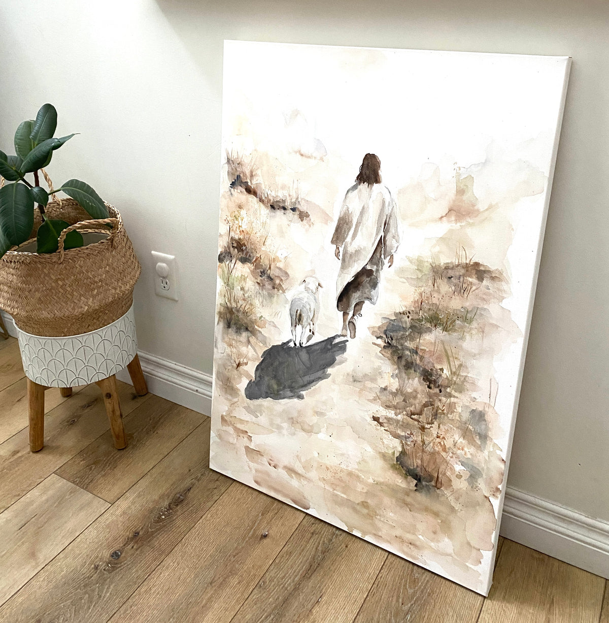 Come, Follow Me – Printable Watercolour Art (Digital Download)