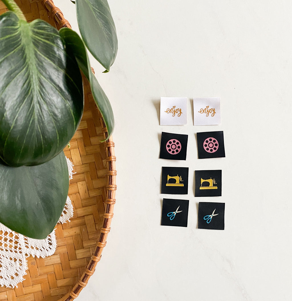 Notion Label Notion Bliss - Assorted Sewing Labels- Set of 8 – Prairie Love Knits
