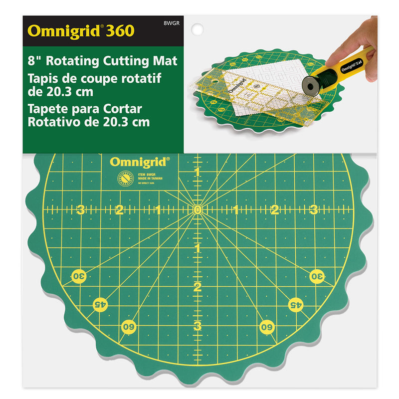 Omnigrid 360° Rotating Cutting Mat - 8" (8115248201966)