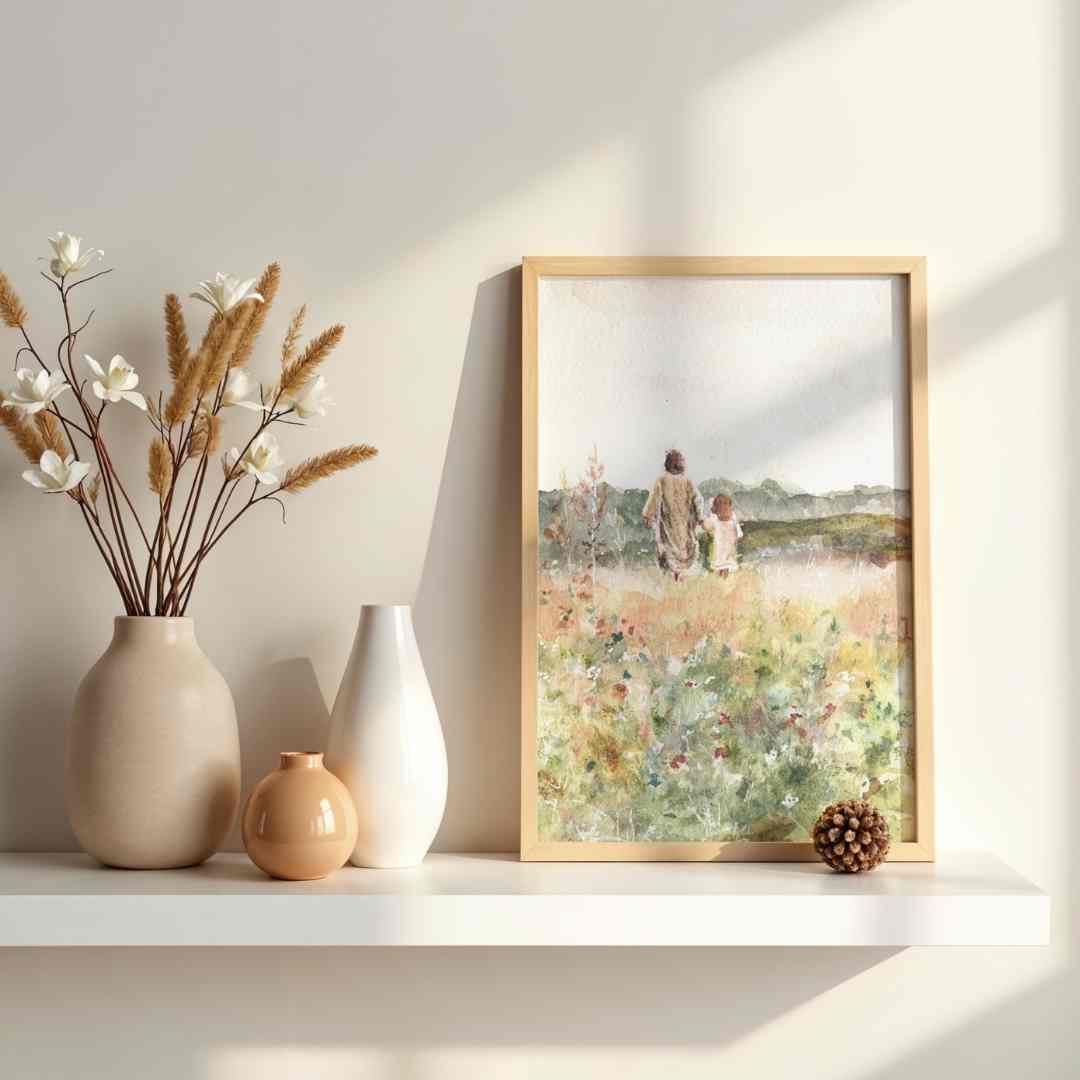 The Easter Reflection Collection – 4 Printable Watercolor Jesus Paintings