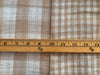 Two-Way Gingham Checks, Beige/ Cream - Double Gauze |per 1/2 meter| (8181580431598)