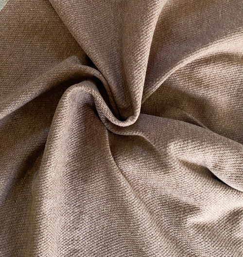 Cappuccino, 100% Cotton Sweater Knit Fabric, Deadstock (8387205234926)