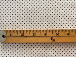 Petite Dots- Black on White, Woven Cotton Poplin- Solids by the 1/2 METER (8181589672174)