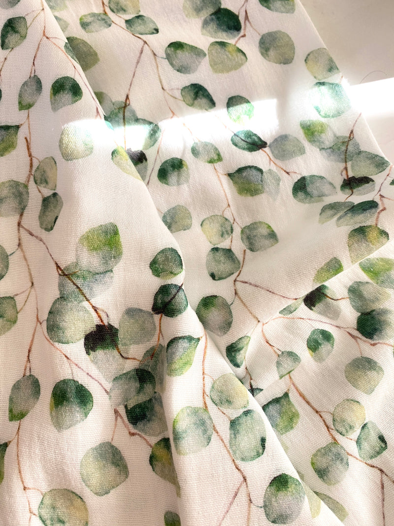 Eucalyptus - Double Gauze |per 1/2 meter| (8181587935470)