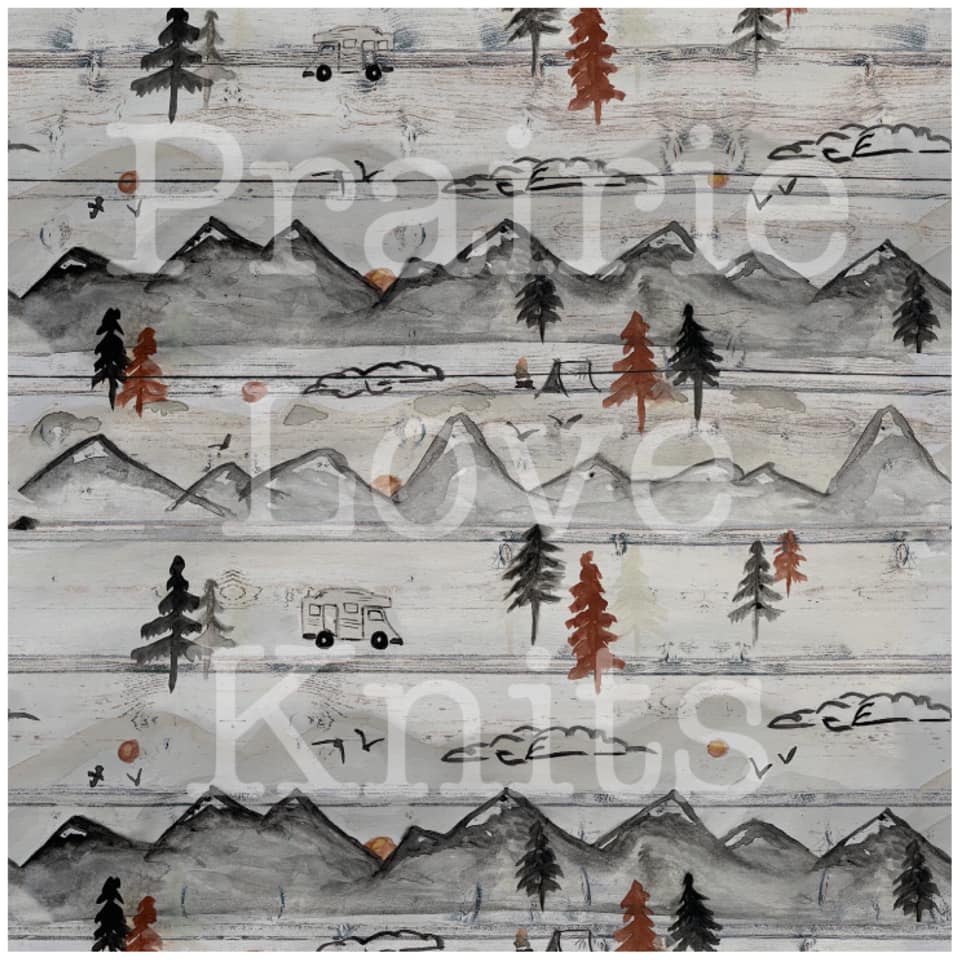 Camping at Sunset (Wholesale)
