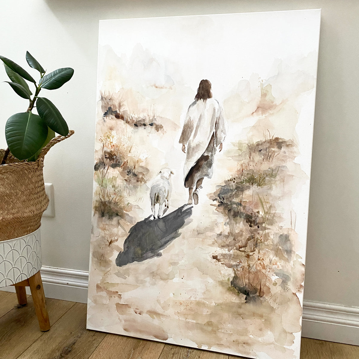 Come, Follow Me – Printable Watercolour Art (Digital Download)