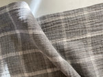 Two-Way Plaid, Moonstone - Double Gauze |per 1/2 meter| (8181585576174)
