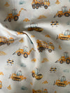 Machines, Cotton Poplin- by the 1/2 METER (8117511160046)