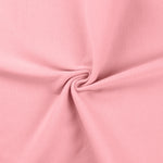 Remnant (0.5m) - Baby Rose - Back to Basics- Brushed Solids, French Terry Brushed Knit Fabric, European knits (8296661614830)