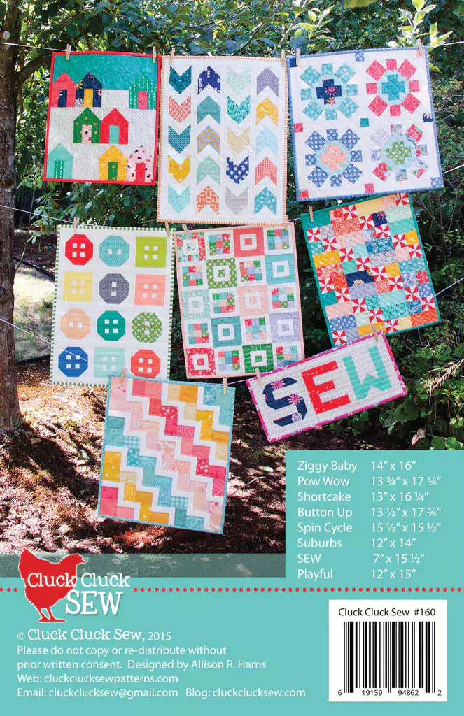 Mini Quilts Pattern Booklet - Cluck Cluck Sew (8233843654894)