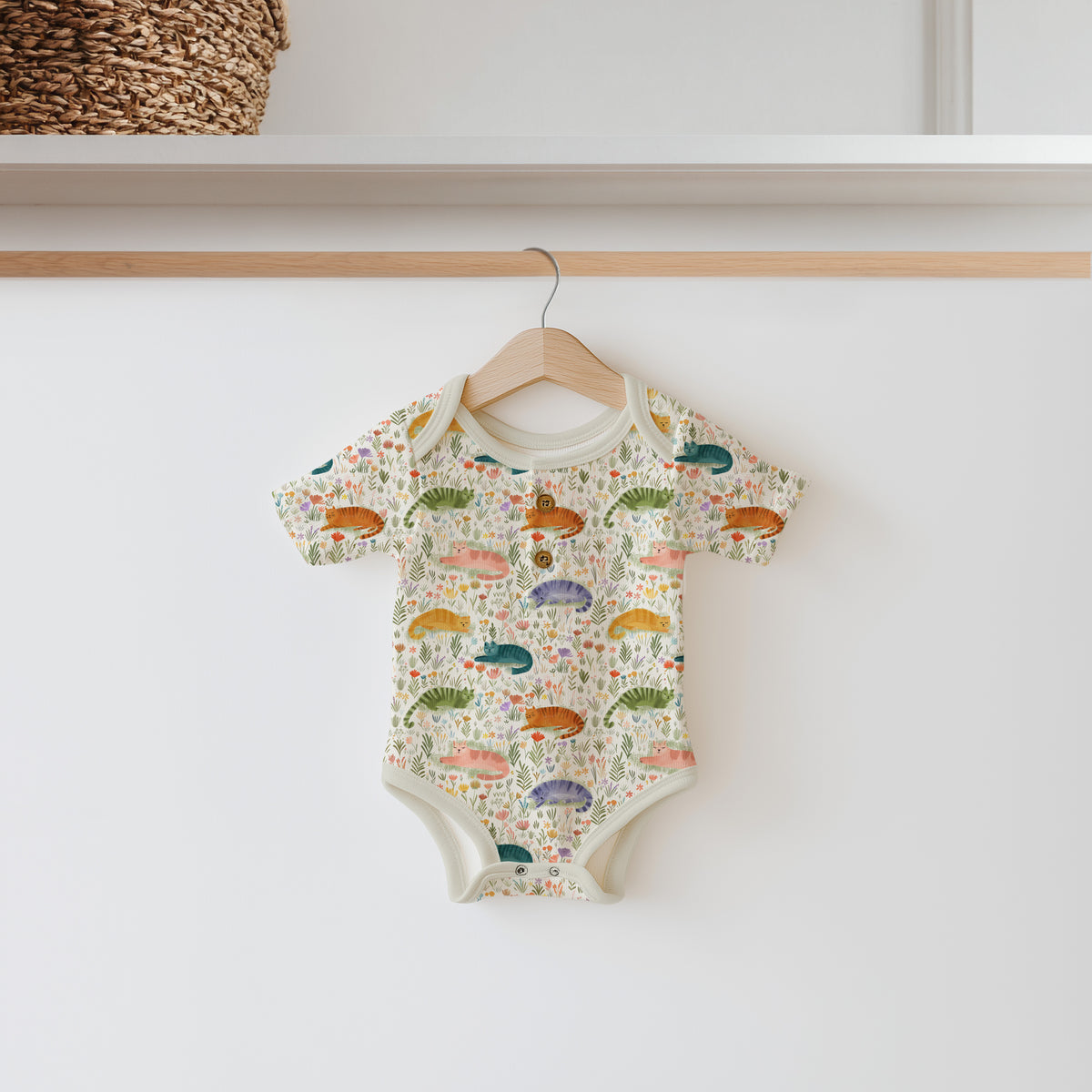 Ready to Ship- Cats in Spring 1 m, Jersey