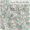R51 Preorder: Dainty Flowers on Mint - by the 1/2 metre (8218669809902) (8288832749806)