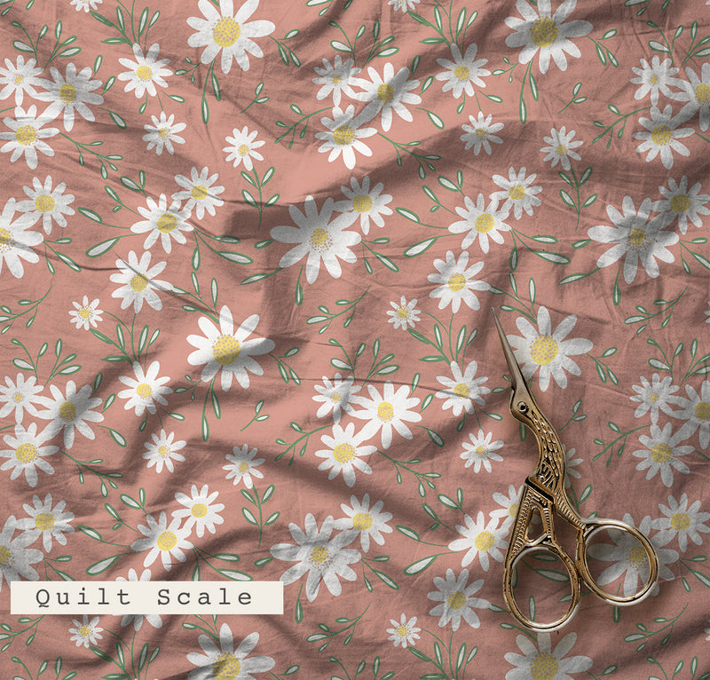 R50 PREORDER - Sweet Daisy - by the 1/2 metre (8117288501486) (8206121369838)