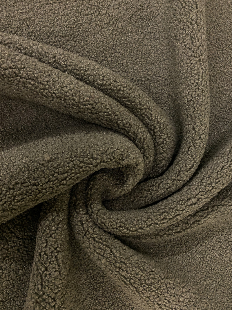 Teddy Fleece, Knit Fabric, per 1/2 meter, European knits (8028778725614)