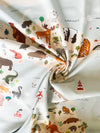 Animal Map, Cotton Poplin- by the 1/2 METER (8117511323886)