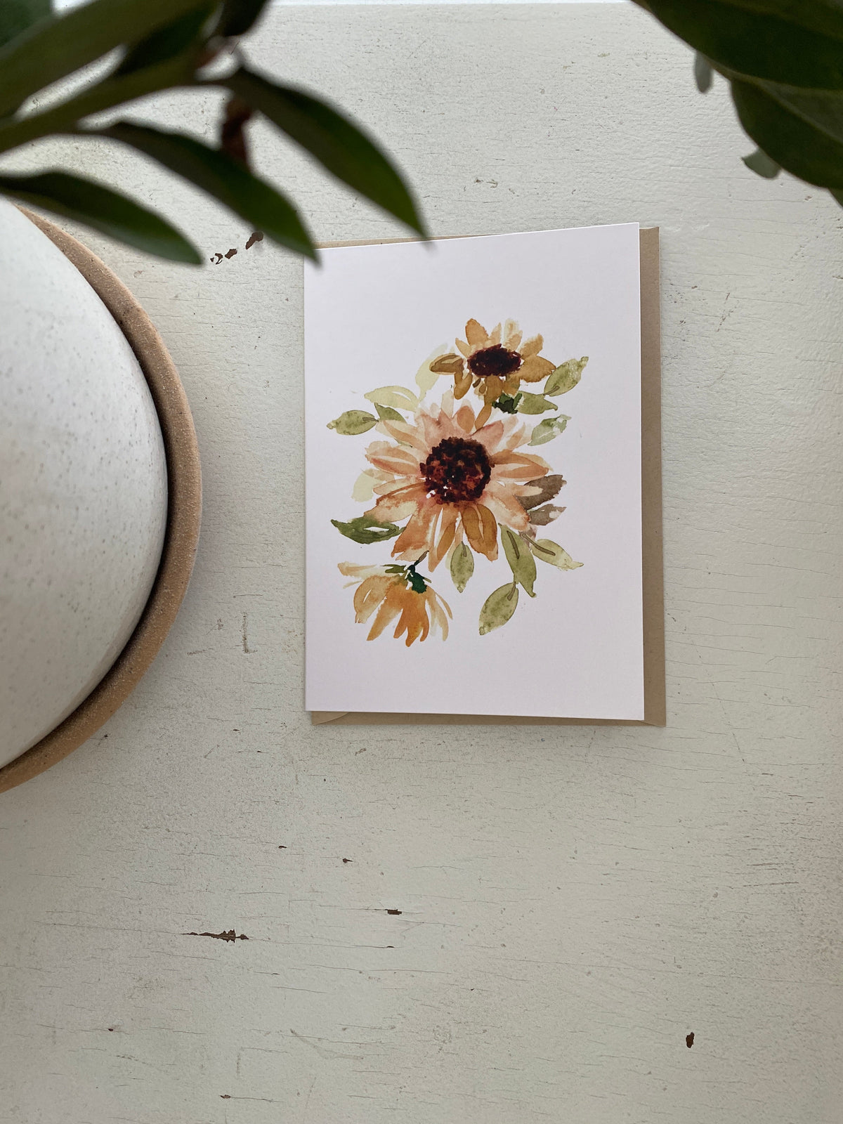 Notecard - Sunflowers