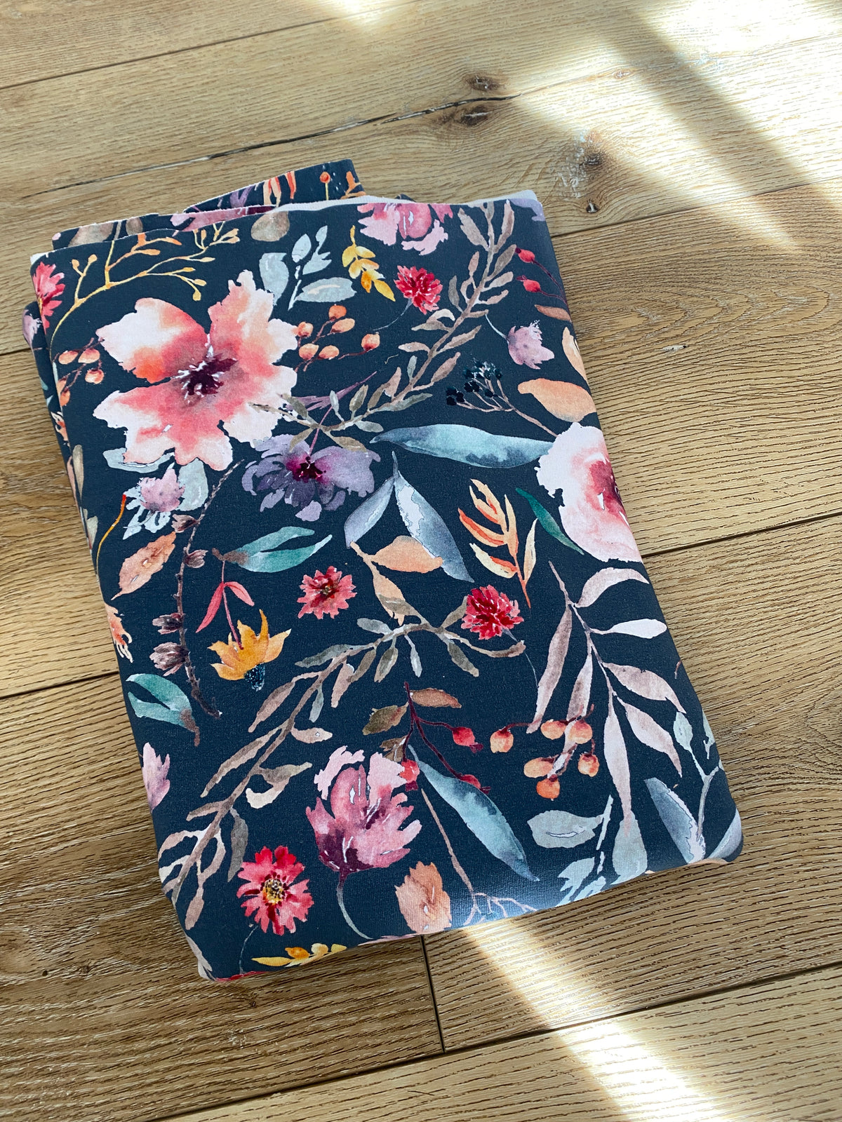 1.3 m Dusty Green Botanicals, French Terry