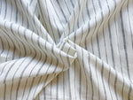 Ivory, Organic Cotton Hemp Pencil Stripes, per 1/2 meter (8381183164654)