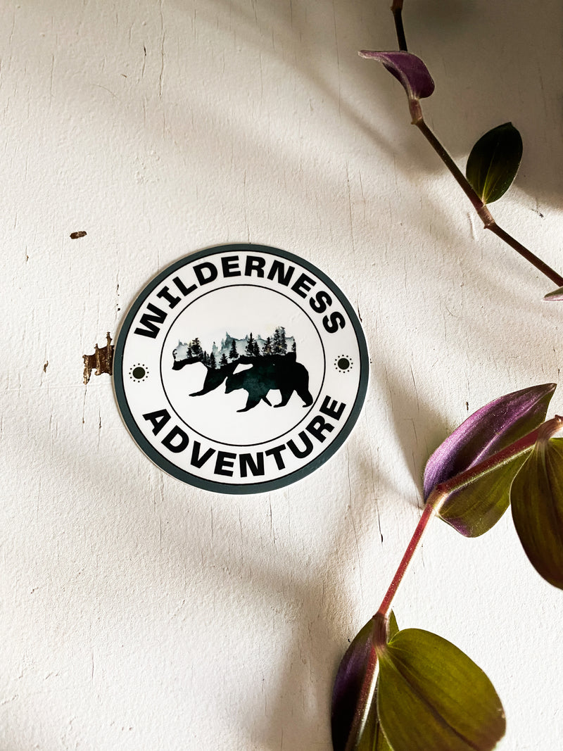 Vinyl Sticker - Wilderness Adventure (8251524645102)