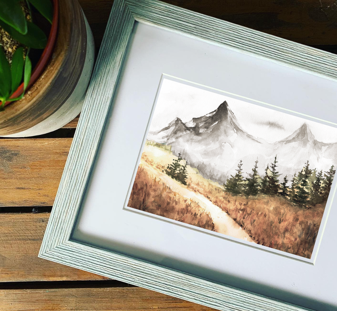 Fine Art Print- Proverbs 3:6 (Preorder)