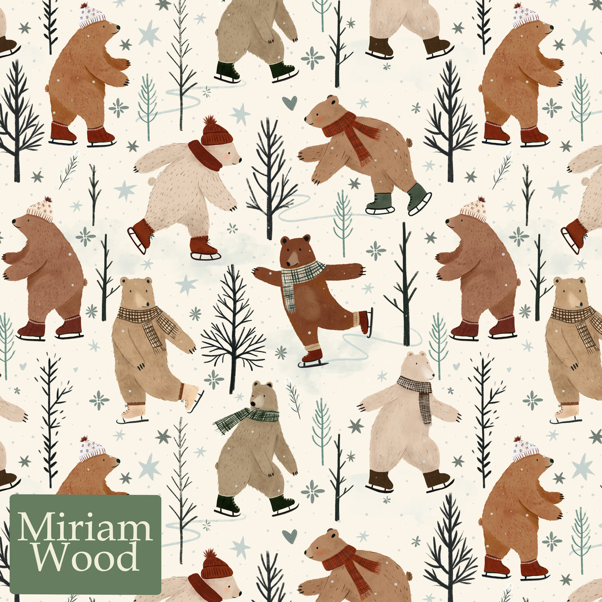 PREORDER (Winter 2026) - Skating Bears
