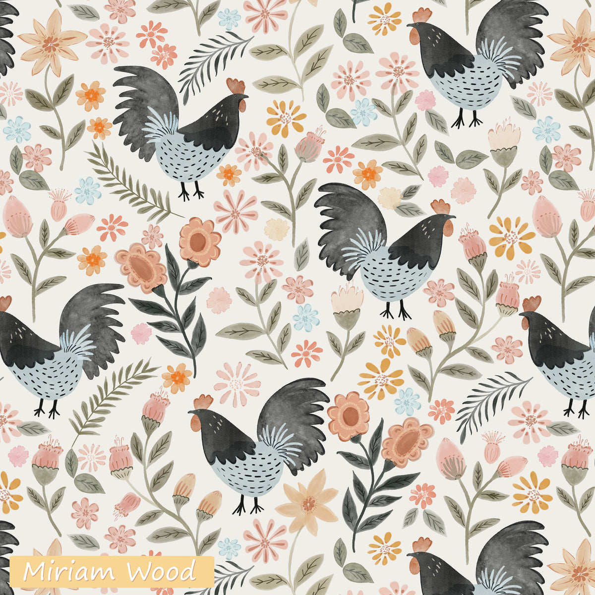 Spring Cottage- Rooster