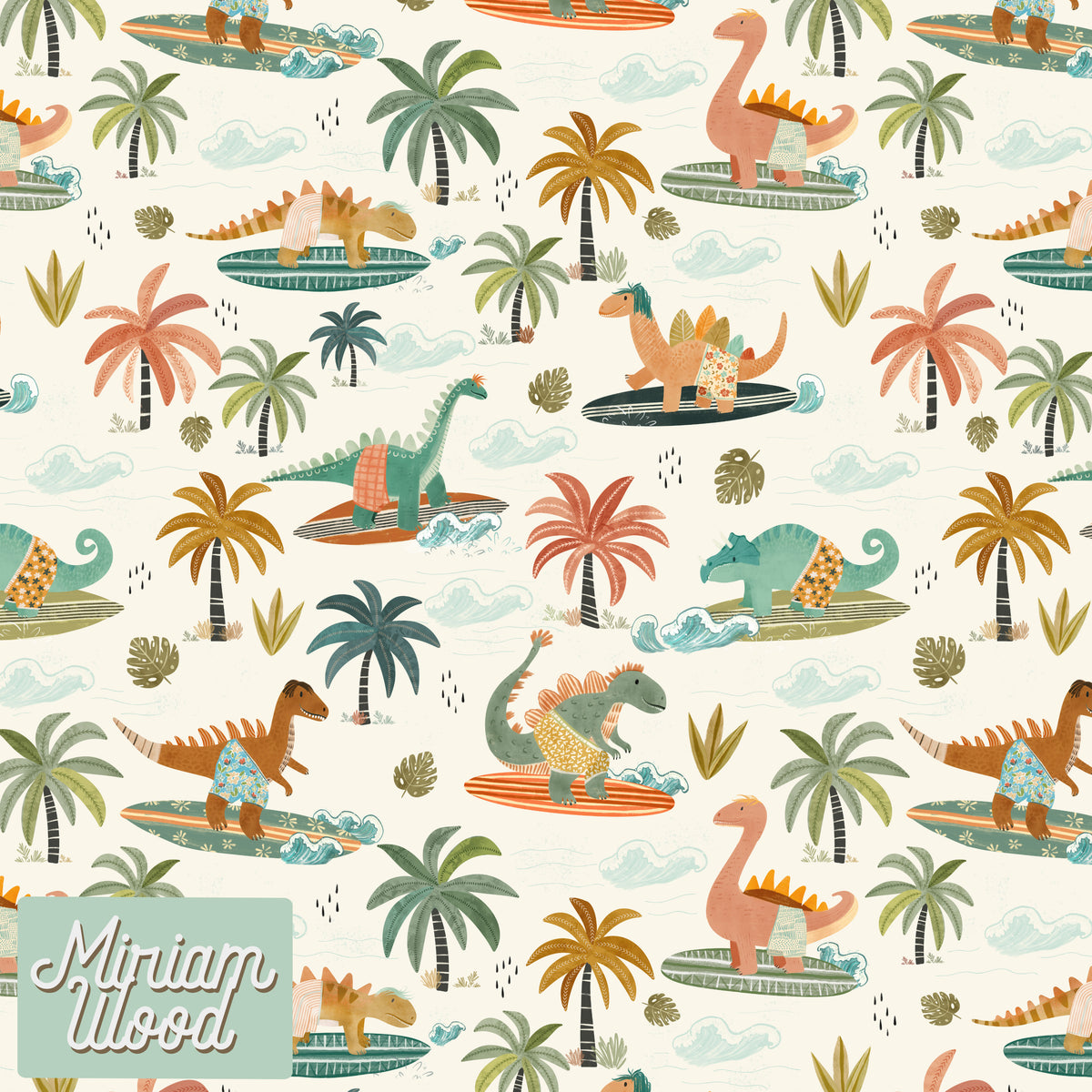 Surfing Dinos