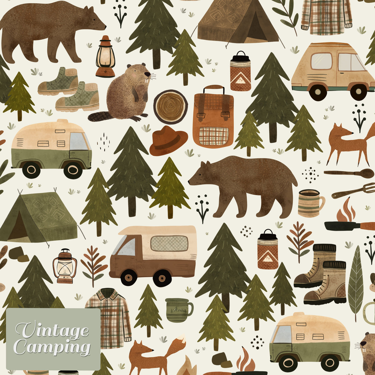 Vintage Camping