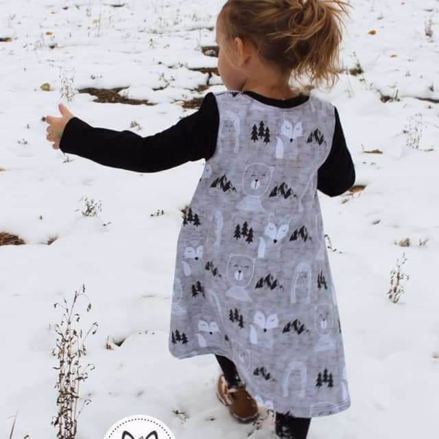 PREORDER -  Woodland Critters, Knit Fabric by the 1/2 Meter, PLK Custom (8532093075694)