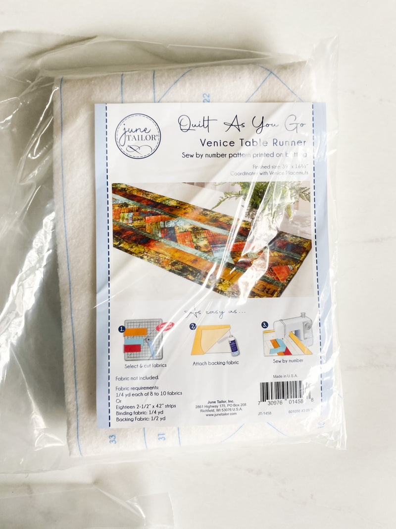 Quilt As You Go- Venice Table Runner Kit (8101816271086)
