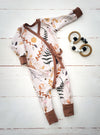 R44 PREORDER - Bee Garden, Light - by the 1/2 metre (7953577443566) (8180291109102)