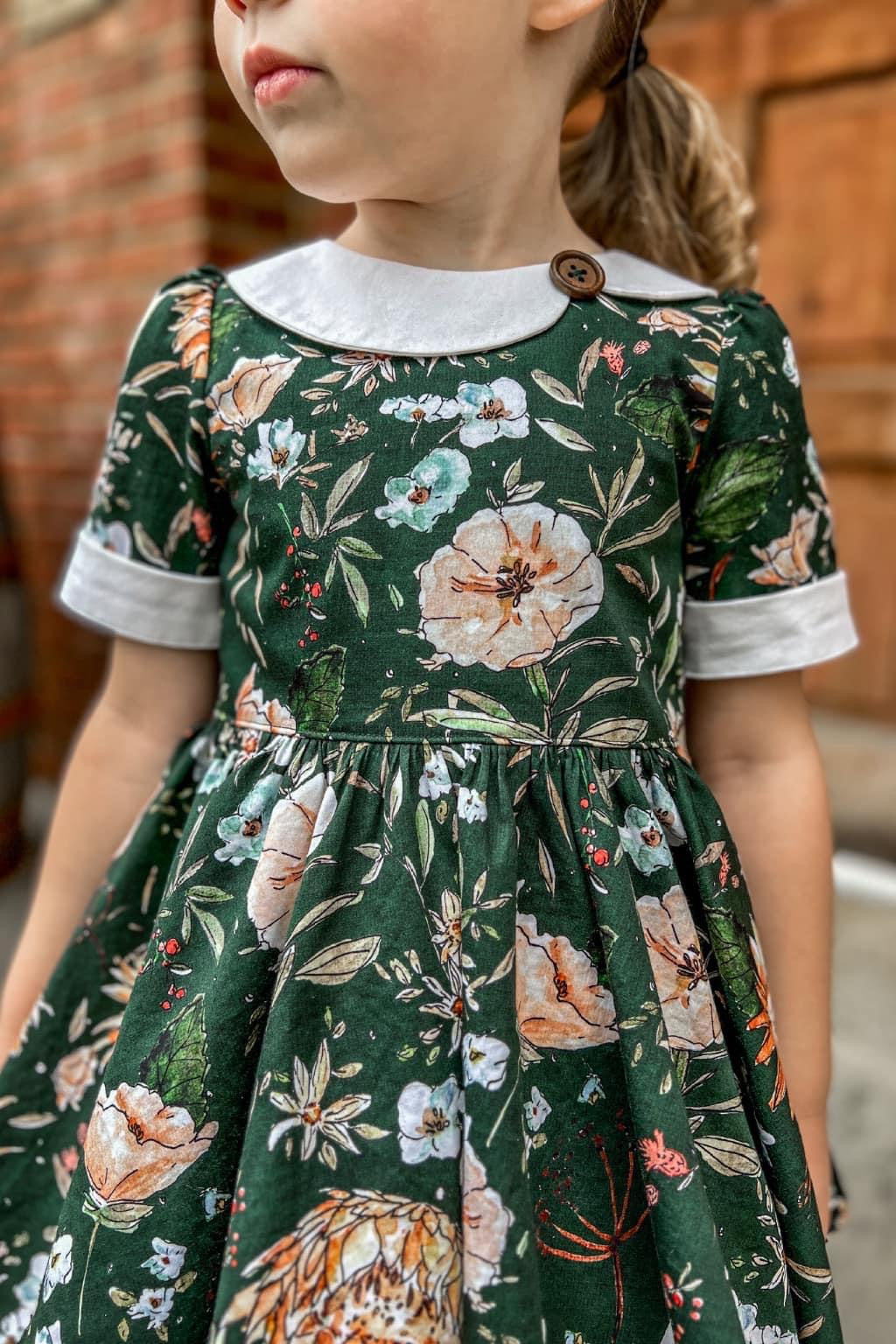 3 metre French Terry, Christmas Forest Meadows