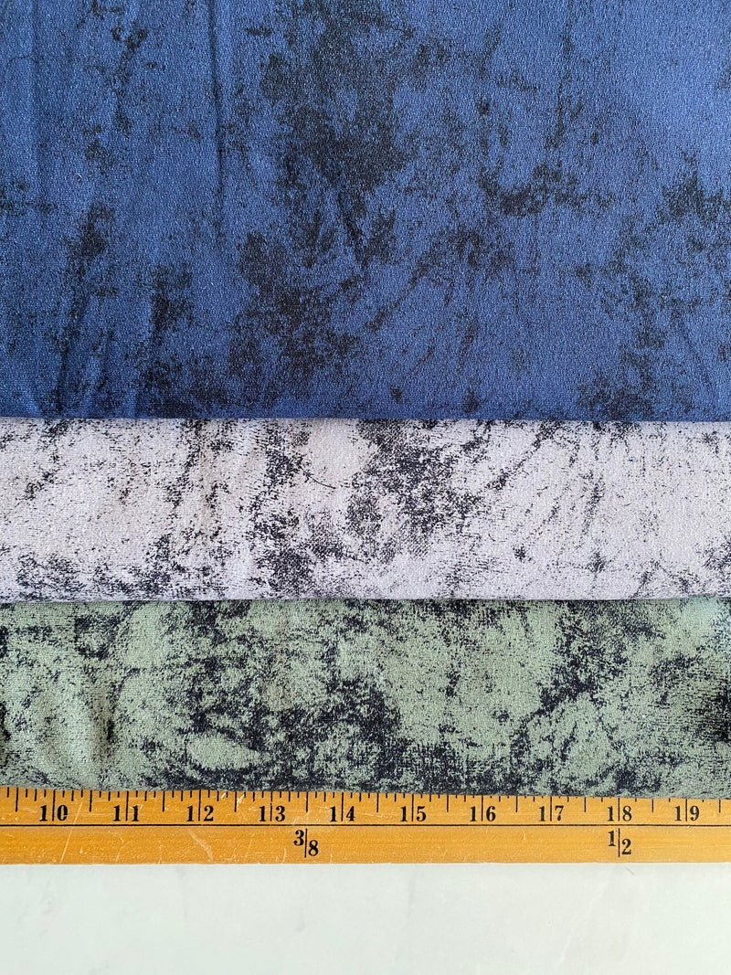 R46 PREORDER - Grunge Deep Ocean - by the 1/2 metre (8034702426350) (8077296074990)