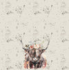 R48 PREORDER - Rustic Highland Cows - PANEL (8081246945518) (8126768185582)