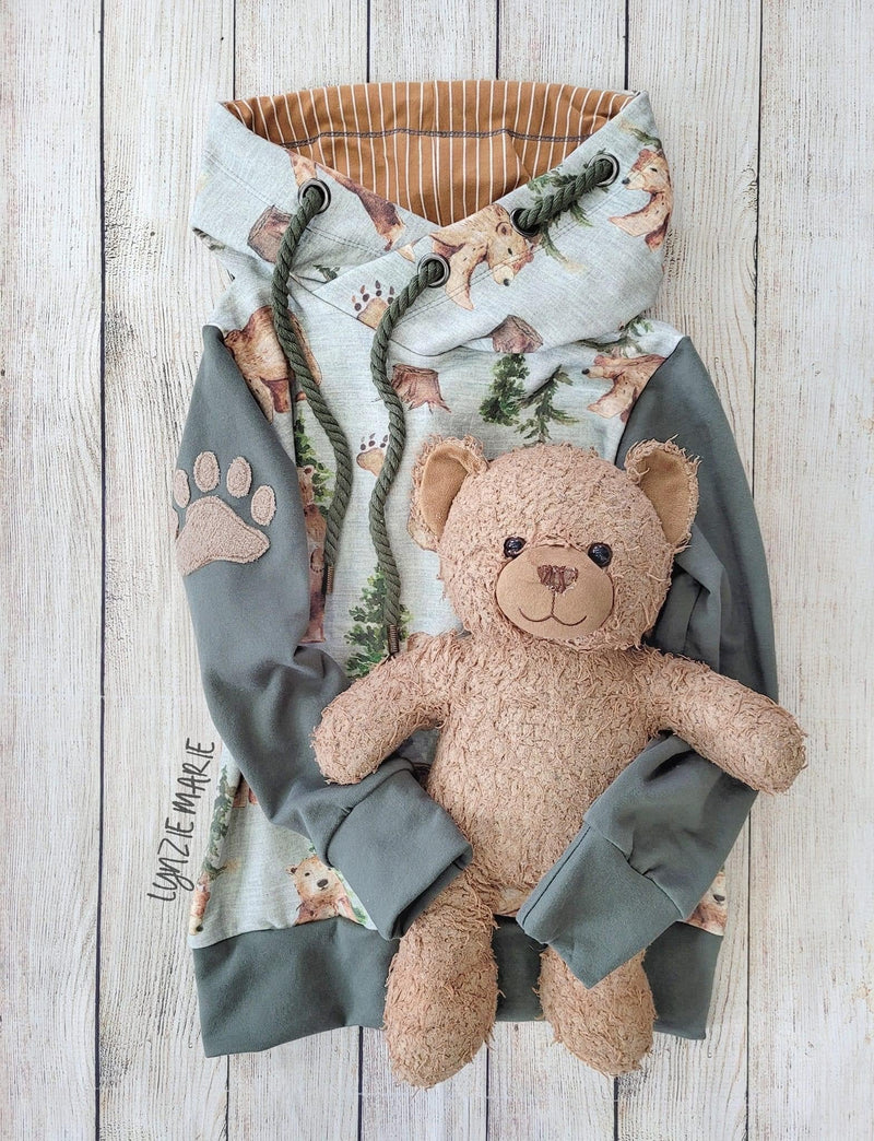 R42 PREORDER - Forest Bears - by the 1/2 metre (7909308236014) (7992825217262) (8083510034670)