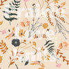 Bee Garden, Cream - Double Gauze by the 1/2 metre - PLK Custom (8180291109102)