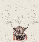 R48 PREORDER - Rustic Highland Cows -COW ONLY PANEL (8081247437038) (8126767235310)