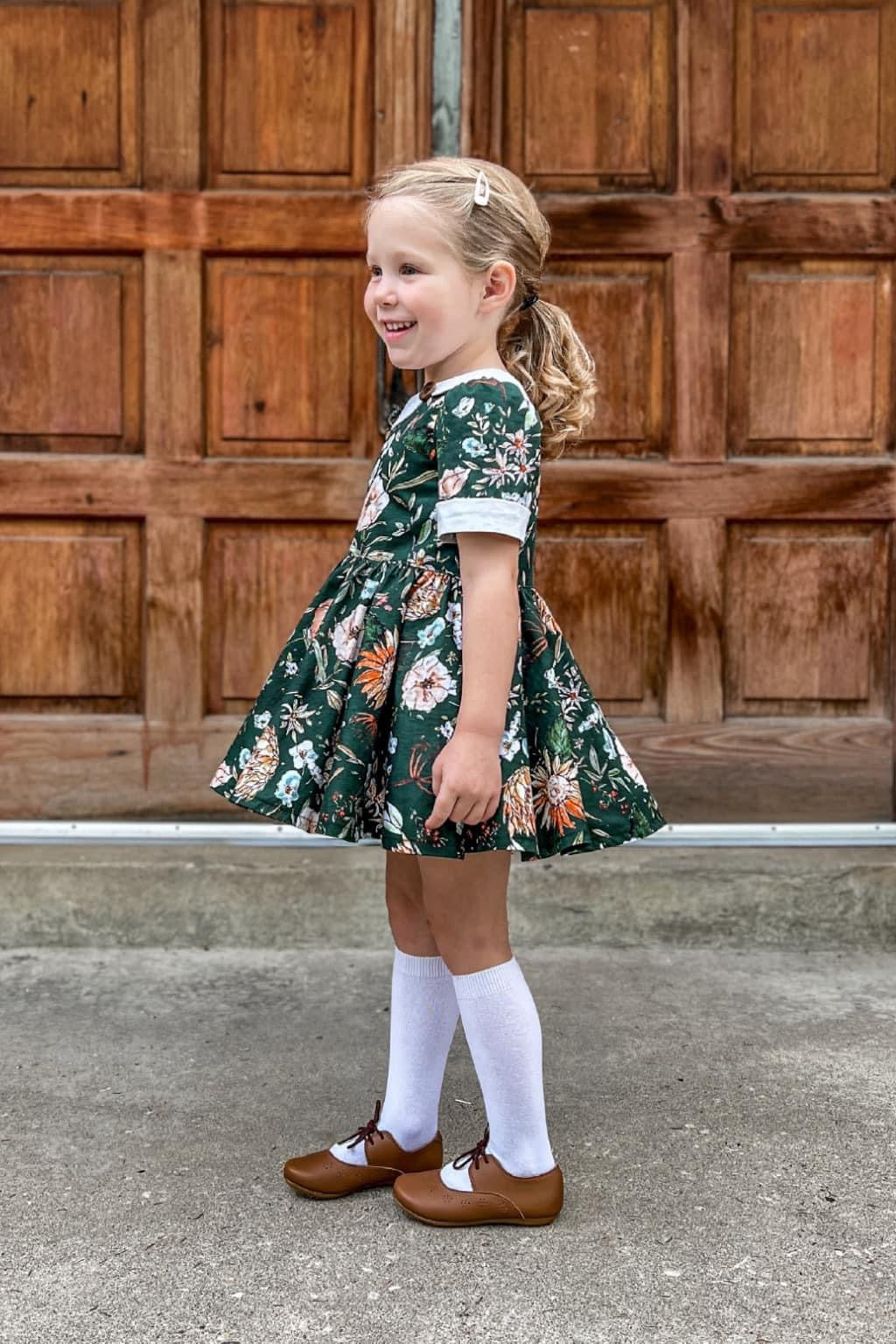 3 metre French Terry, Christmas Forest Meadows