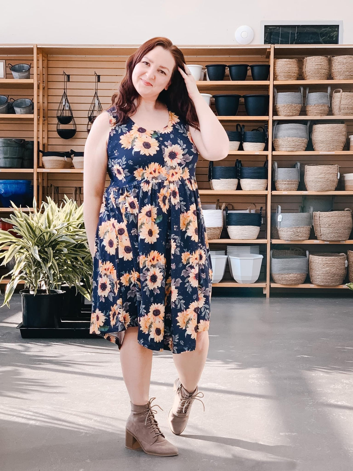 OG Sunflowers, Navy