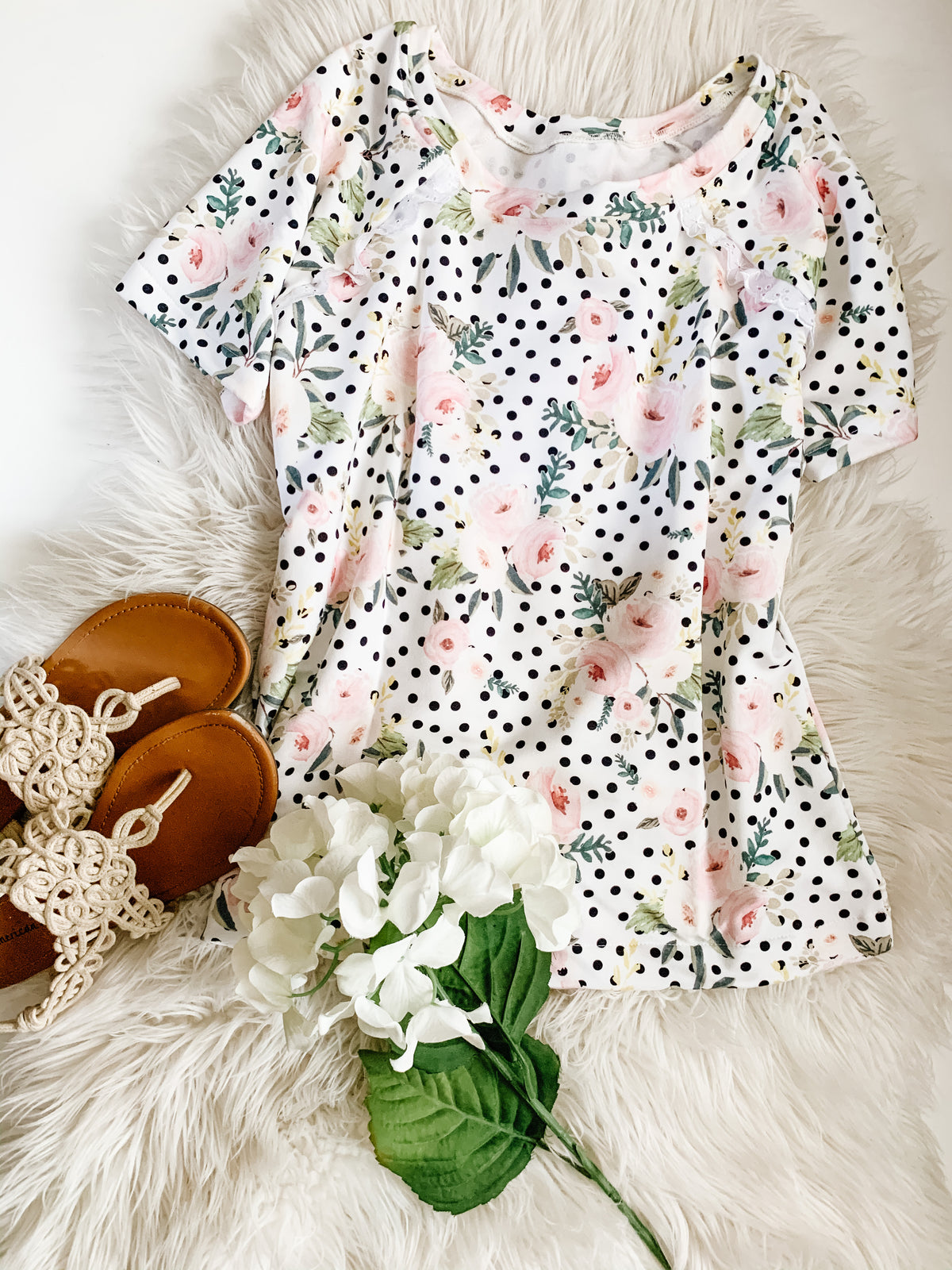 Polka Dot Floral
