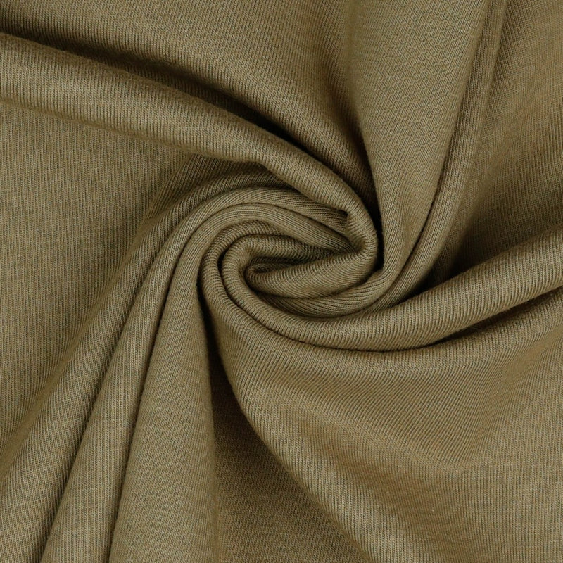 Camel, Solids, Knit Fabric by the 1/2 Meter, European knits (7050292691129)