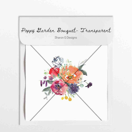 DIGITAL FILE- Poppy Garden Bouquet (7639862083822)