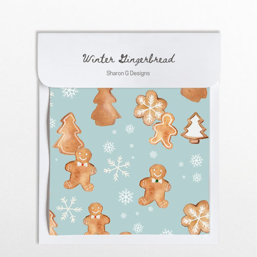 DIGITAL FILE- Winter Gingerbread (7753055699182)