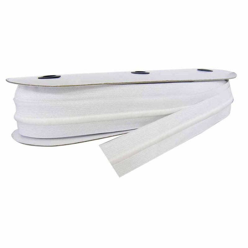 UNIQUE Drawcord Elastic 32mm- White - by the 1/2 metre (7454341267694)