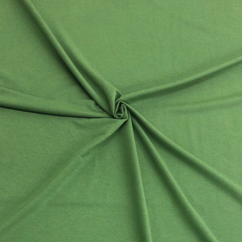 Pine Green- Bamboo FRENCH TERRY Knit | PER 1/2 Meter | 270 GSM (775480836156)