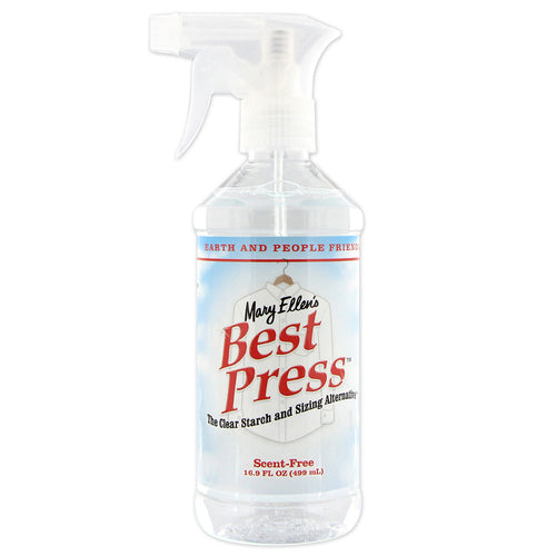 BEST PRESS Starch Alternative - 499mL (16.9 oz.) - Scent Free (7928517099758)